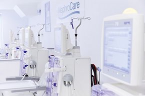 HD machines in NephroCare center