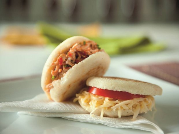 Arepas - Columbian-style flatbreads